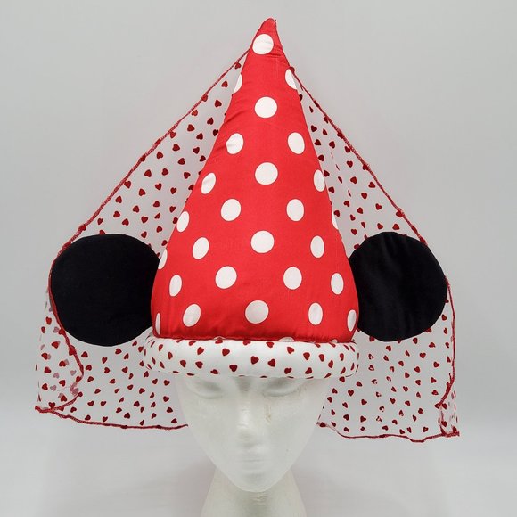 Disney Minnie Mouse Princess Hat with Veil - Picture 13 of 16